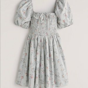 Abercrombie & Fitch Smocked Bodice Mini Dress NWT